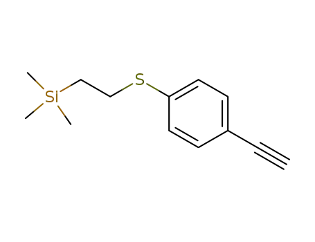 Silane, [2-[(4-ethynylphenyl)thio]ethyl]trimethyl-