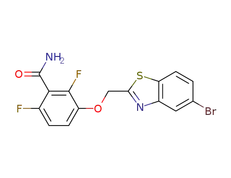 3-[(5-bromo-1,3-benzothiazol-2-yl)methoxy]-2,6-difluorobenzamide