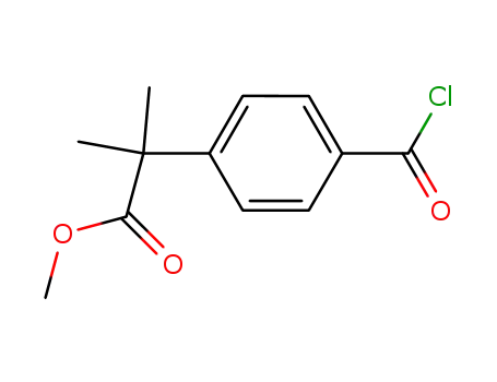 methyl 2-(4-chlorocarbonylphenyl)-2-methylpropanoate