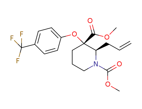 Molecular Structure of 1000894-33-6 (C<sub>19</sub>H<sub>22</sub>F<sub>3</sub>NO<sub>5</sub>)