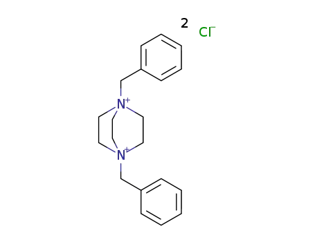 Molecular Structure of 42790-43-2 (1,4-dibenzyl-1,4-diazoniabicyclo[2.2.2]octane)
