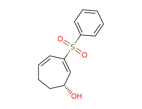 2,4-Cycloheptadien-1-ol, 3-(phenylsulfonyl)-, (1R)-