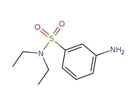 Molecular Structure of 10372-41-5 (3-AMINO-N,N-DIETHYL-BENZENESULFONAMIDE)