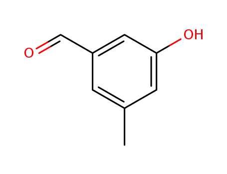 Molecular Structure of 60549-26-0 (3-Hydroxy-5-Methylbenzaldehyde)