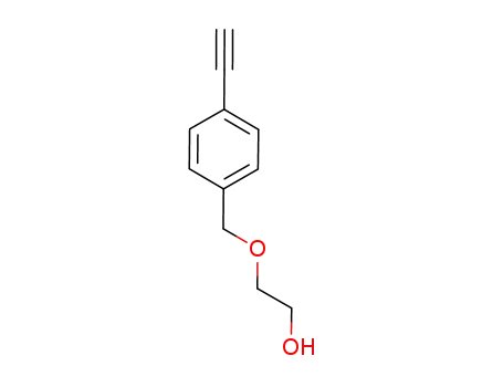 Molecular Structure of 912814-89-2 (2-[(4-ethynylbenzyl)oxy]ethanol)