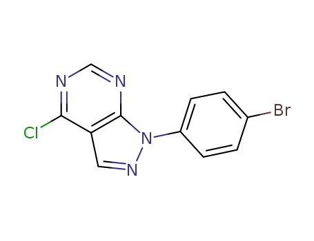 1-(4-bromophenyl)-4-chloro-1H-pyrazolo[3,4-d]pyrimidine