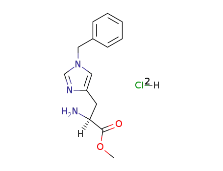 Molecular Structure of 93983-56-3 (methyl 1-benzylhistidinate)
