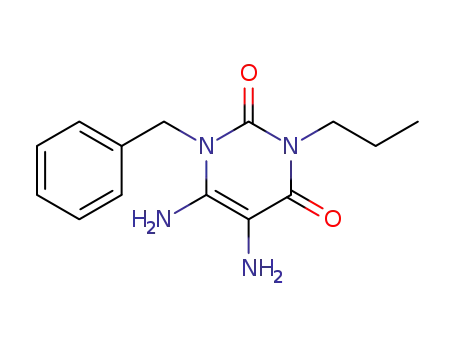 5,6-diamino-1-benzyl-3-propylpyrimidine-2,4(1H,3H)-dione