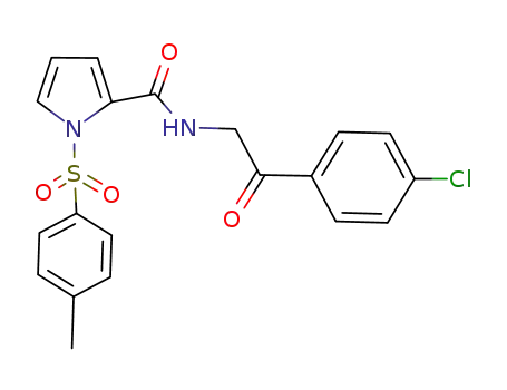 1H-Pyrrole-2-carboxamide,
N-[2-(4-chlorophenyl)-2-oxoethyl]-1-[(4-methylphenyl)sulfonyl]-