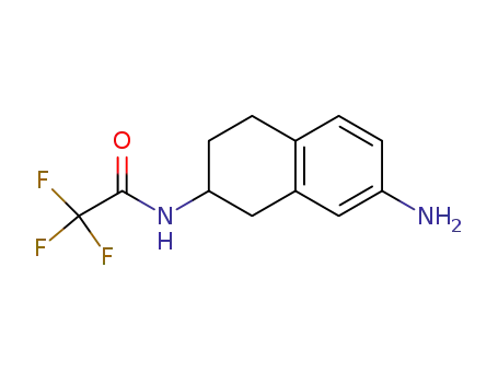 N-(7-amino-1,2,3,4-tetrahydro-2-naphthalenyl)-2,2,2-trifluoroacetamide