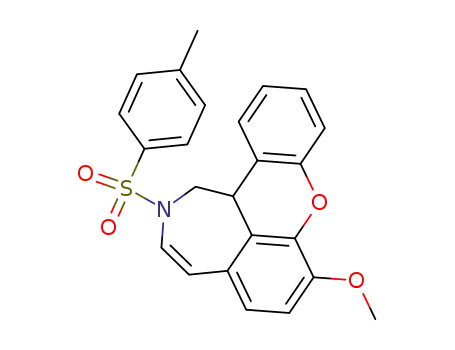 7-methoxy-2-tosyl-2,12b-dihydro-1H-xantheno[9,1-cd]azepine