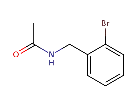 Molecular Structure of 74315-07-4 (N-(2-BROMOBENZYL)ACETAMIDE)