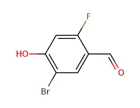 Benzaldehyde, 5-bromo-2-fluoro-4-hydroxy-