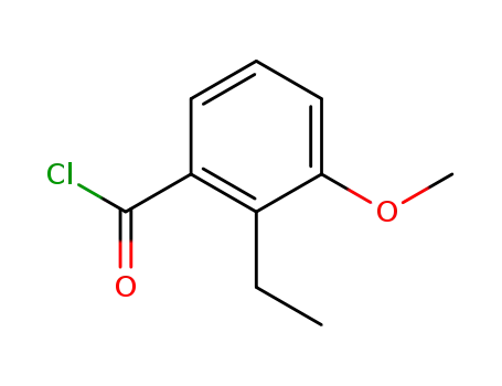 Benzoyl chloride, 2-ethyl-3-methoxy- (9CI)