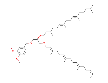 Molecular Structure of 264187-57-7 (1-O-(3,4-Dimethoxybenzyl)-2,3-di-O-[3,7,11,15-tetramethylhexadeca-2,6,10,14-tetraen-1-yl]-sn-glycerol)