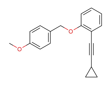 1-(cyclopropylethynyl)-2-[(4-methoxybenzyl)oxy]benzene