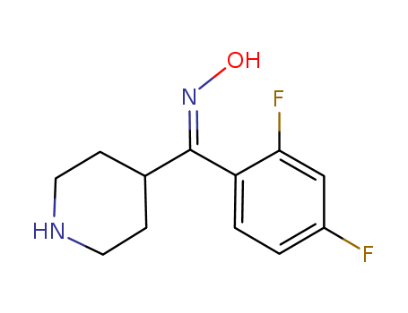 (Z)-(2,4-difluorophenyl)-4-piperidinyl-Methanone oxime