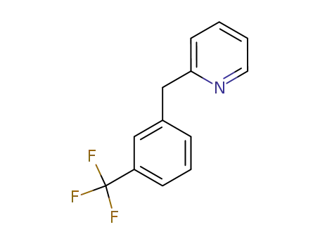 Molecular Structure of 782504-60-3 (Pyridine, 2-[[3-(trifluoromethyl)phenyl]methyl]-)