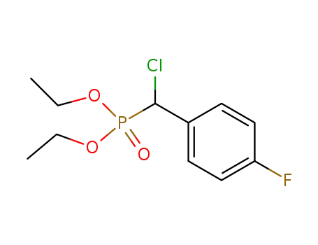 Phosphonic acid, [chloro(4-fluorophenyl)methyl]-, diethyl ester