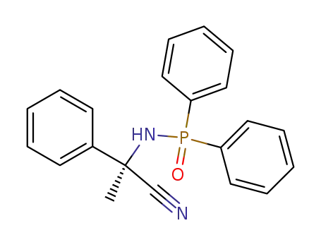 Phosphinic amide, N-[(1R)-1-cyano-1-phenylethyl]-P,P-diphenyl-