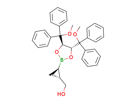 (4R,5R,1'R,2'R)-2-[2-(hydroxymethyl)cyclopropyl]-4,5-bis[methoxy(diphenyl)methyl]-1,3,2-dioxaborolane