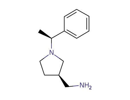 (3R)-3-aminomethyl-1-((S)-1-phenylethyl)pyrrolidine