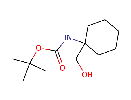 Molecular Structure of 187610-67-9 (1-(BOC-AMINO)-1-HYDROXYMETHYLCYCLOHEXANE)