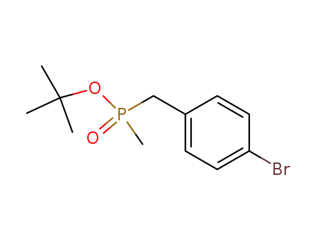 (tert-butoxy)[(4-bromophenyl)methyl]methylphosphin-1-one