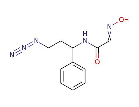 N-(3-azido-1-phenylpropyl)-2-hydroxyiminoacetamide