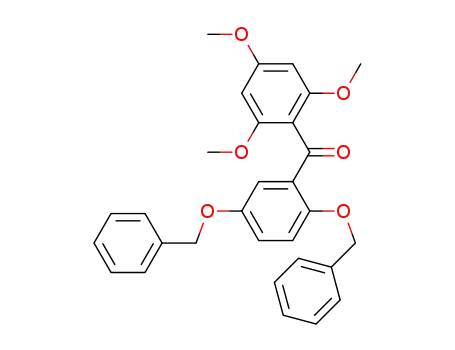 (2,5-dibenzyloxyphenyl)(2,4,6-trimethoxyphenyl)methanone