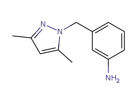 3-(3,5-DIMETHYL-PYRAZOL-1-YLMETHYL)-PHENYLAMINE