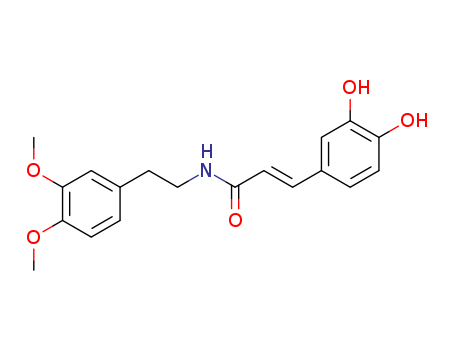 (E)-3-(3,4-Dihydroxyphenyl)-N-(3,4-dimethoxyphenethyl)propenamide