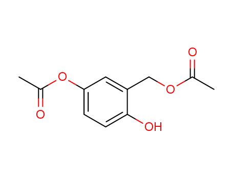 5-acetoxy-2-hydroxybenzyl acetate
