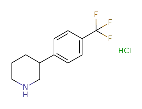 3-[4-(trifluoromethyl)phenyl]piperidine hydrochloride