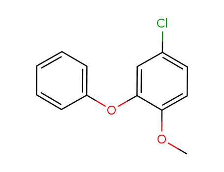 Molecular Structure of 847348-15-6 (4-CHLORO-2-PHENOXY ANISOLE)