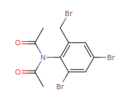 2-Diacetylamino-3,5-dibromobenzylbromide