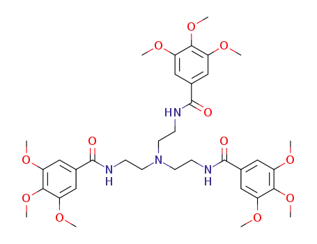 Molecular Structure of 125928-19-0 (C<sub>36</sub>H<sub>48</sub>N<sub>4</sub>O<sub>12</sub>)