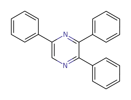 Molecular Structure of 36476-77-4 (Pyrazine, triphenyl-)