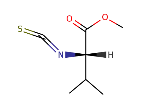 Molecular Structure of 114877-91-7 (methyl 2-isothiocyanato-3-methyl-butanoate)
