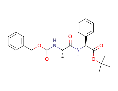 N-(N-carbobenzyloxy-L-alanyl)-(2S)-2-phenylglycine tert-butyl ester
