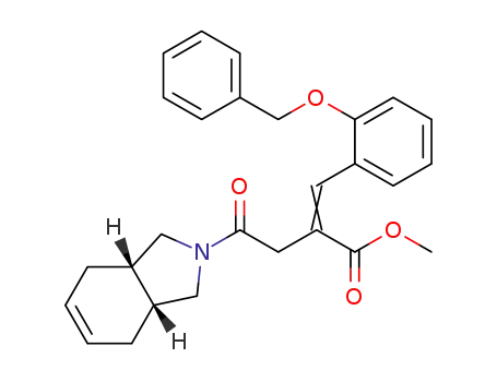 methyl 2-(2-benzyloxybenzylidene)-4-oxo-4-(cis-3a,4,7,7a-tetrahydroisoindolin-2-yl)butanoate