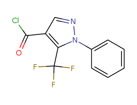1-Phenyl-5-(trifluoromethyl)pyrazole-4-carbonylchloride