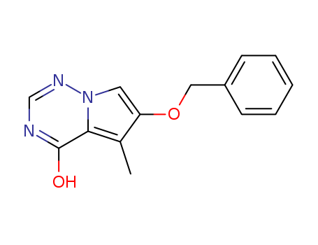 6-(Benzyloxy)-5-methylpyrrolo[1,2-f][1,2,4]triazin-4(3H)-one 649736-26-5