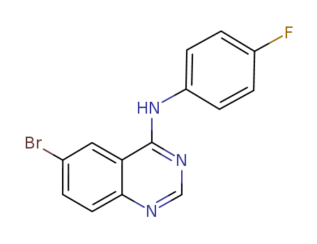 6-BROMO-N-(4-FLUOROPHENYL)-4-QUINAZOLINAMINE