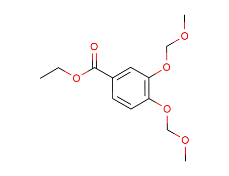 Molecular Structure of 959146-62-4 (ethyl 3,4-bis(methoxymethoxy)benzoate)