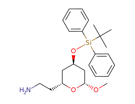 (2R,4R,6R)-2-(2-aminoethyl)-4-tert-butyldiphenylsilyloxy-6-methoxytetrahydropyran