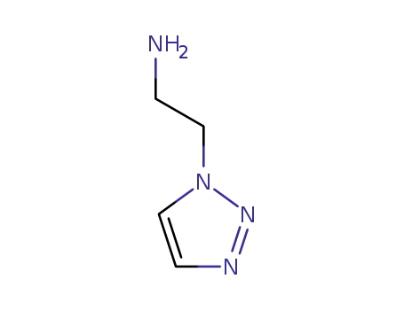 Molecular Structure of 4320-94-9 (2-(1H-1,2,3-TRIAZOL-1-YL)ETHANAMINE)