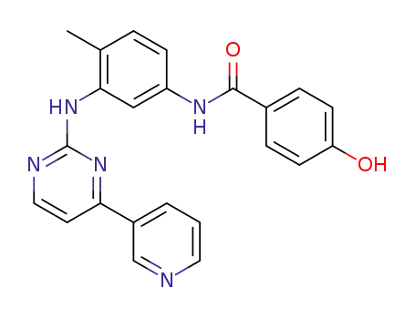 4-hydroxy-N-(4-methyl-3-(4-(pyridin-3-yl)pyrimidin-2-ylamino)phenyl)benzamide