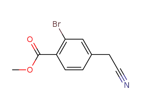 methyl 2-bromo-4-(cyanomethyl)benzoate