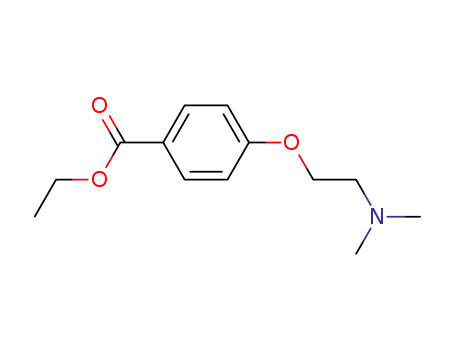 Molecular Structure of 25773-00-6 (Ethyl 4-(2-(dimethylamino)ethoxy)benzoate)